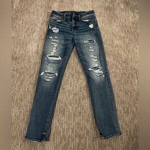 American Eagle Slim Distressed Jeans